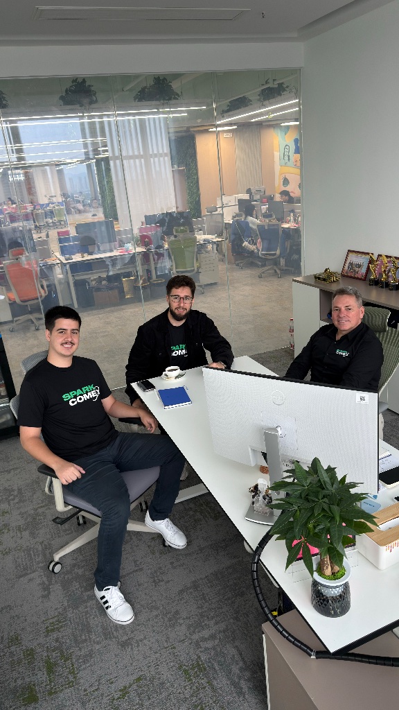 Equipe SparkComex na China